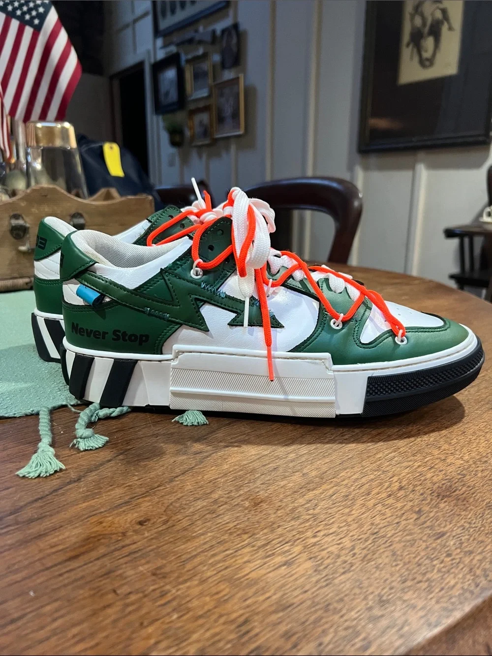 CRISTIANZEROTRE Strong Italia Wave Sneakers
